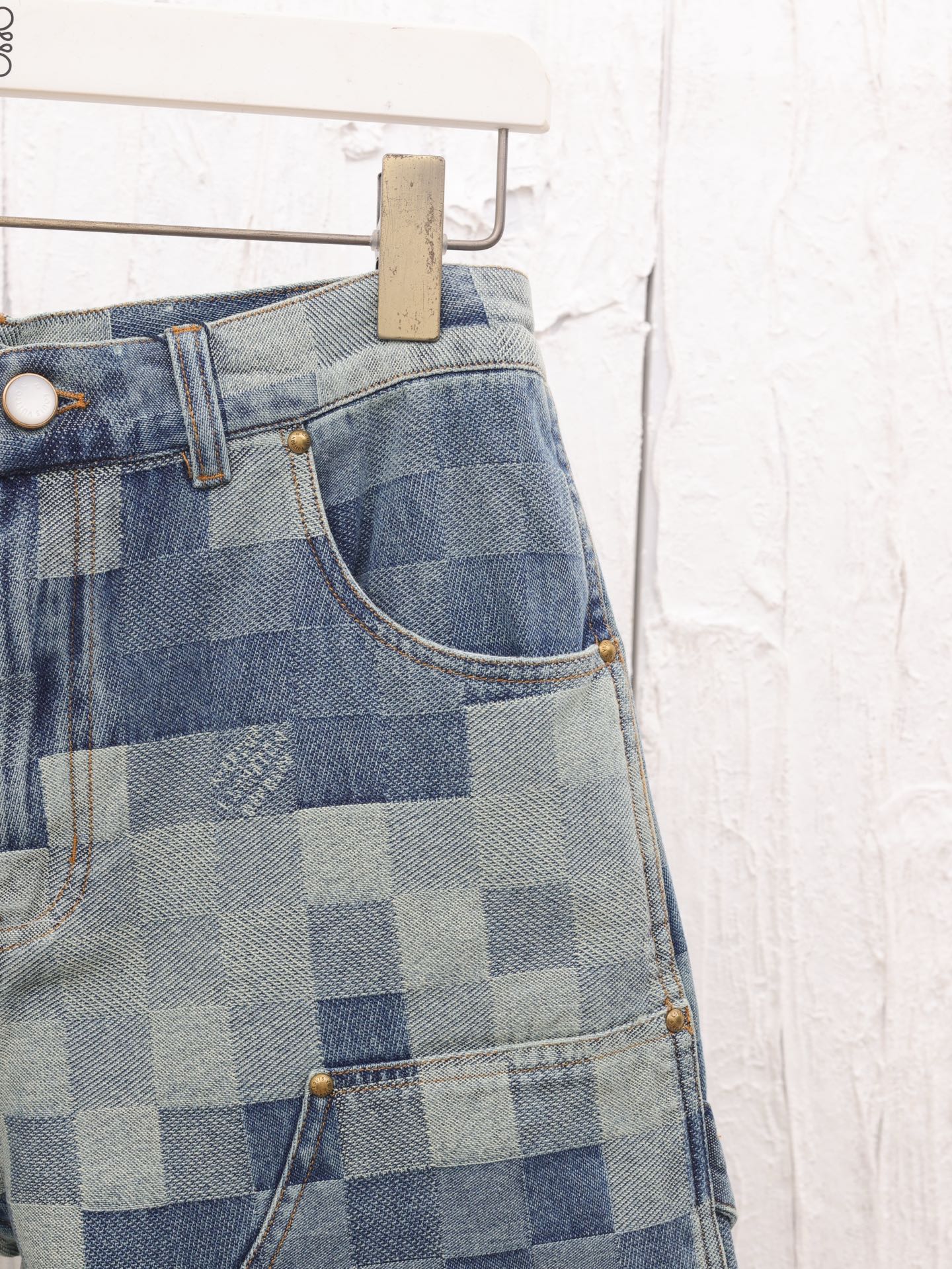 LV Denim Shorts