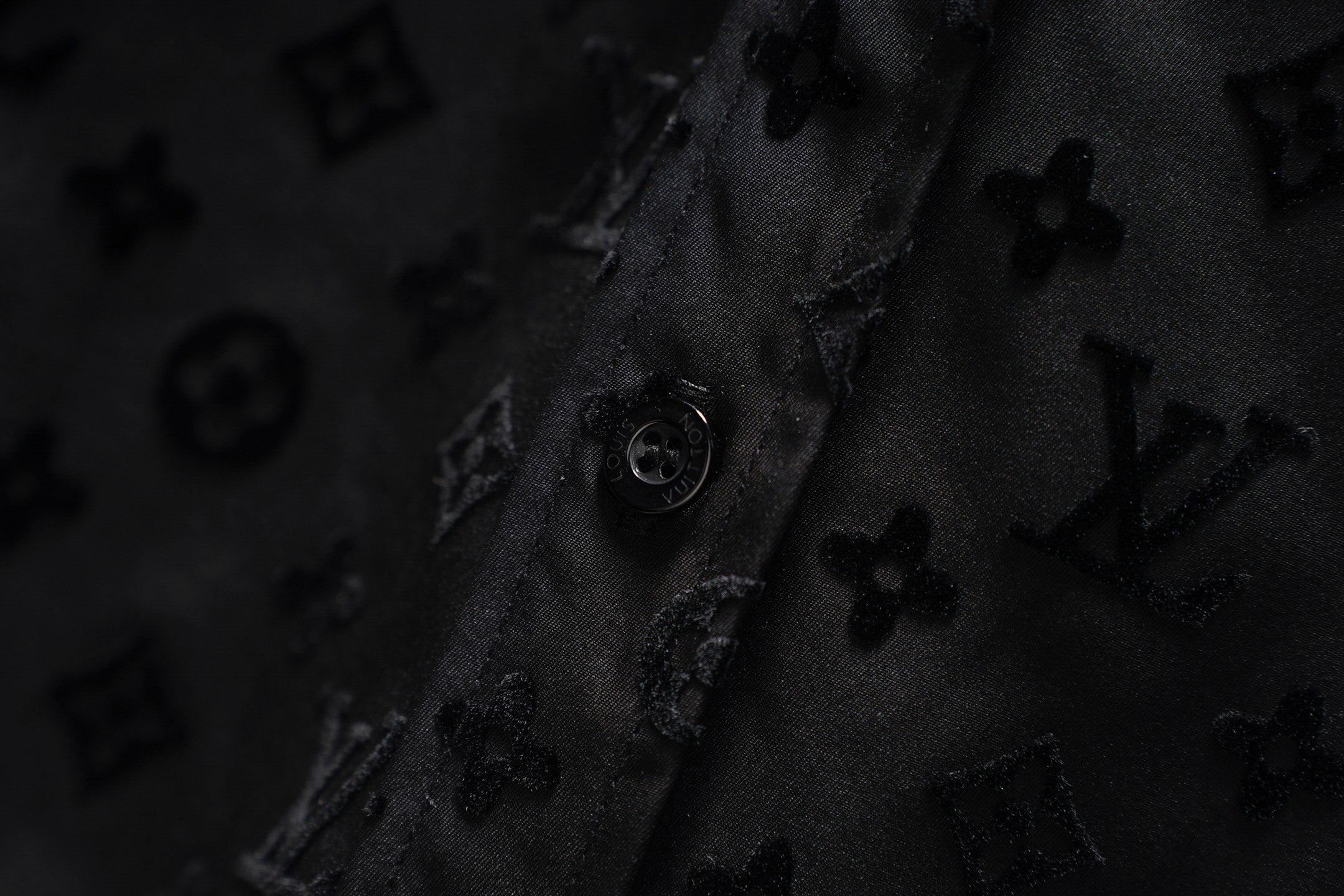 LV Jacquard All-over Logo Shirt/ Jacket