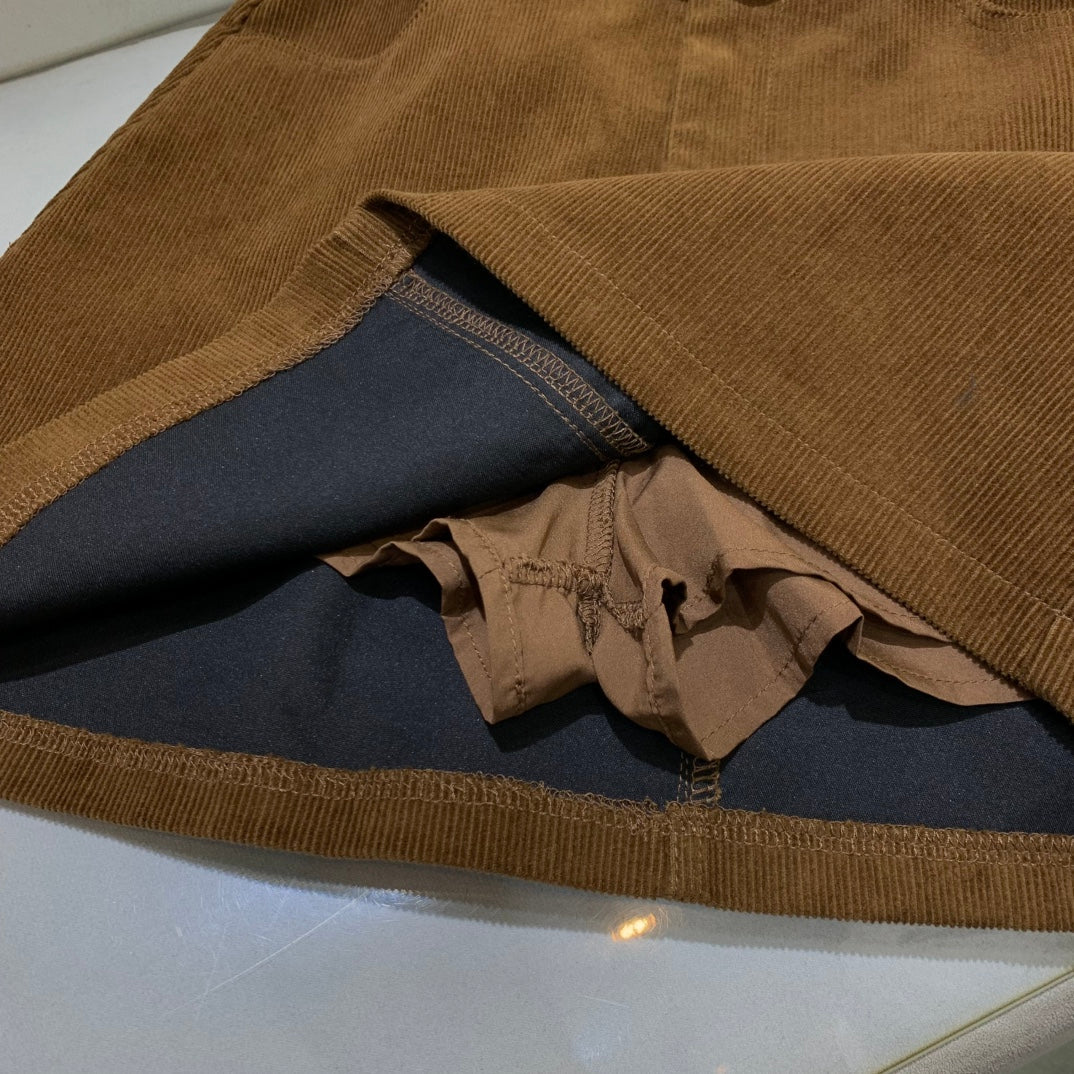 Fendi Carduroy Skirt