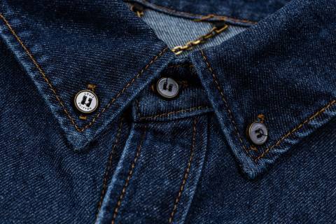 LV Denim Long Sleeve Shirt