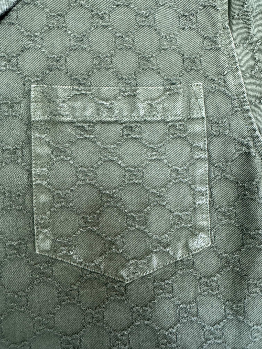 Gucci Denim Short Sleeve Shirt