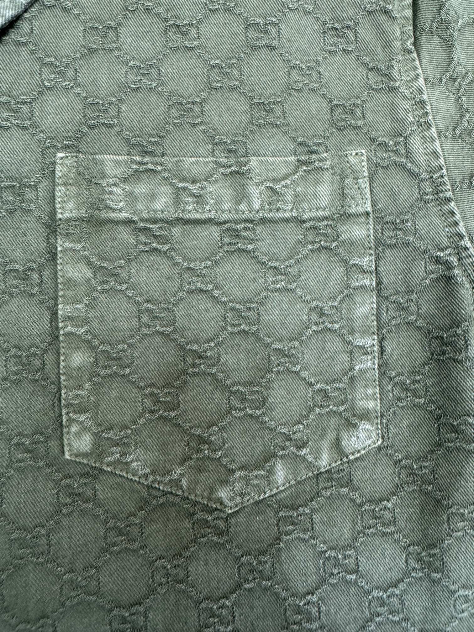 Gucci Denim Short Sleeve Shirt