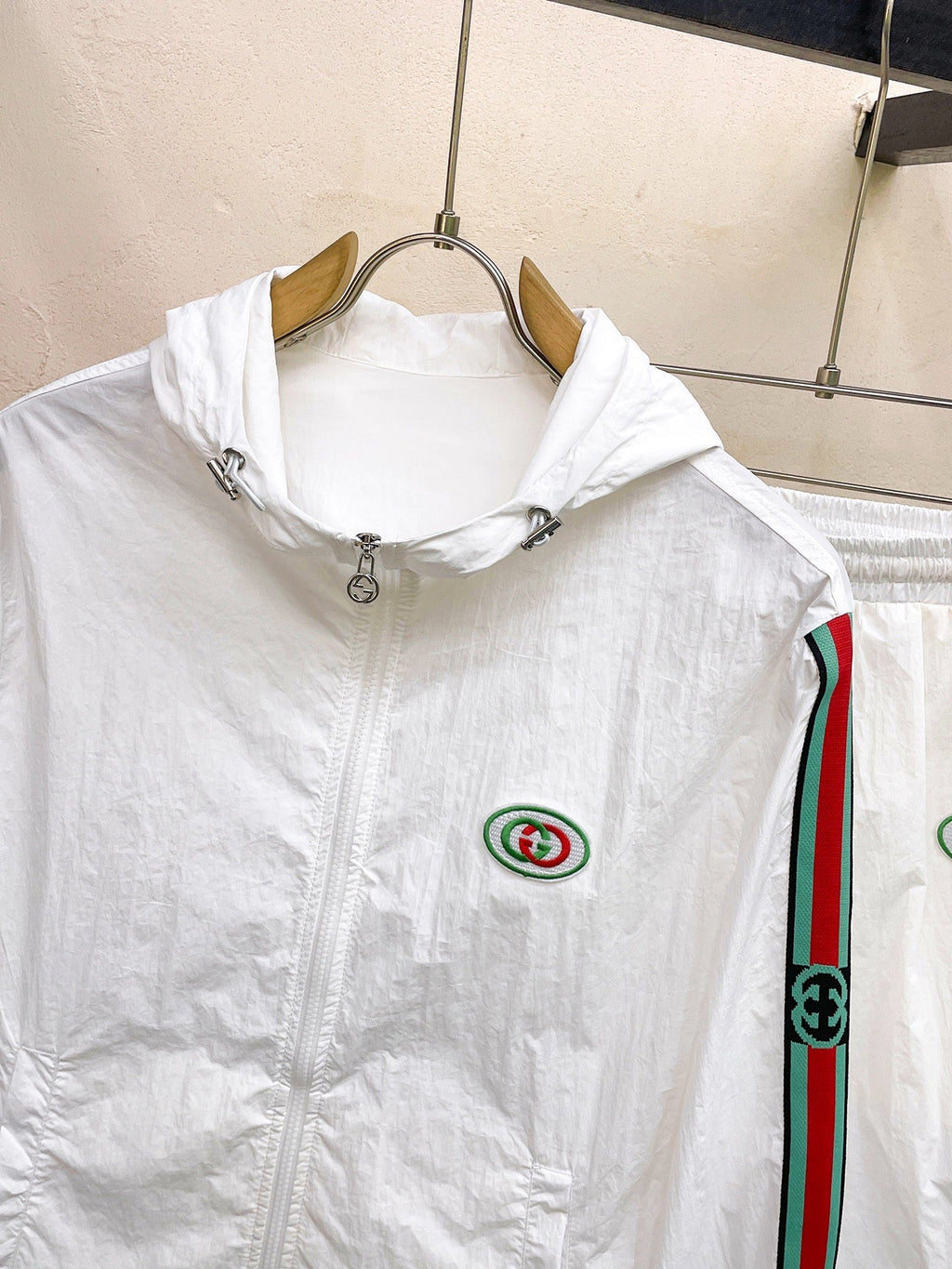 GG 2026 Summer Jacket and Shorts Set
