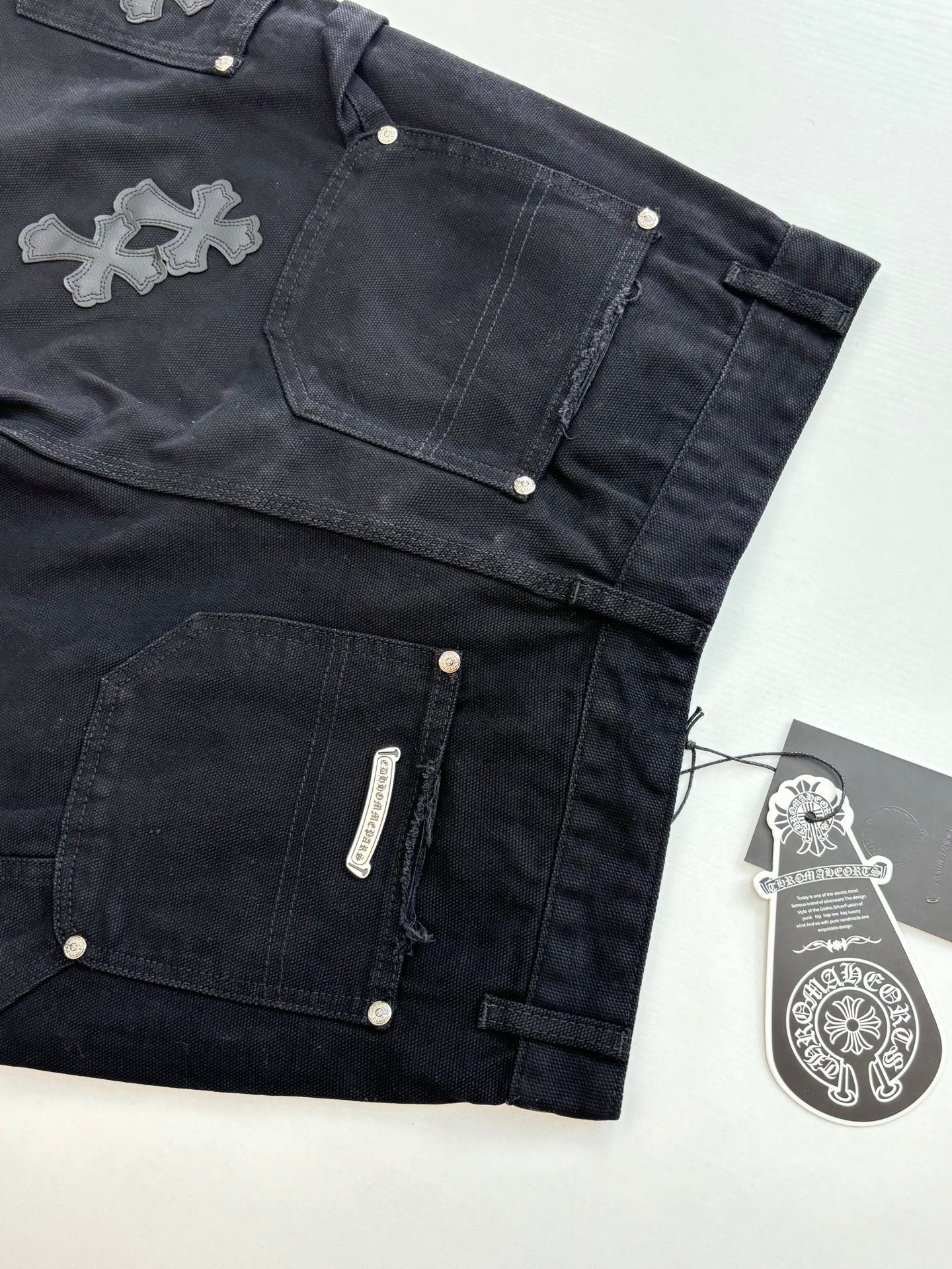 Chrome Heart Denim Shorts