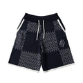 LV checkered knit Shorts
