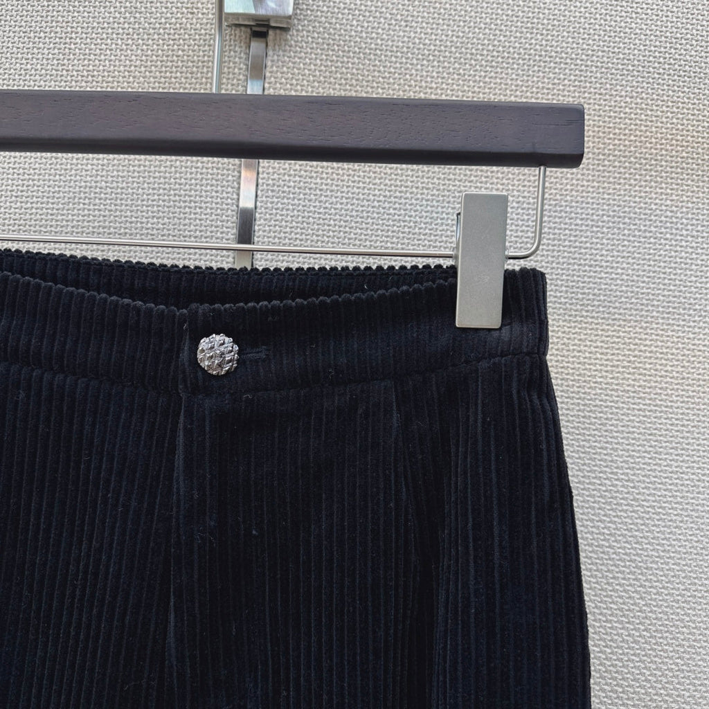 Chanel Corduroy Pants - Women's