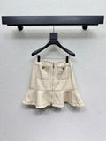 LV Monogram Fishtail Skirt - Women's