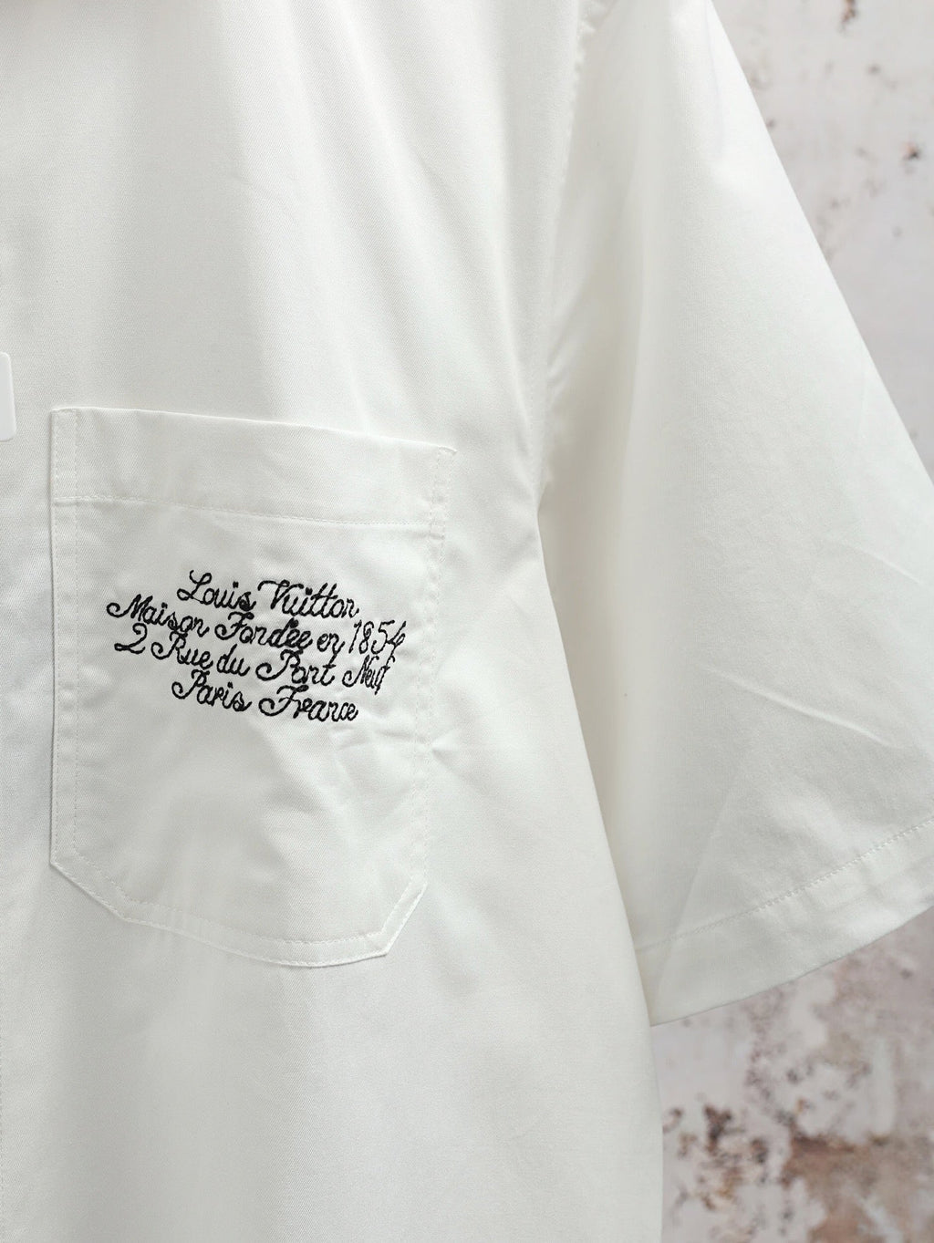 LV × Nigo Collab Short Sleeve Shirt