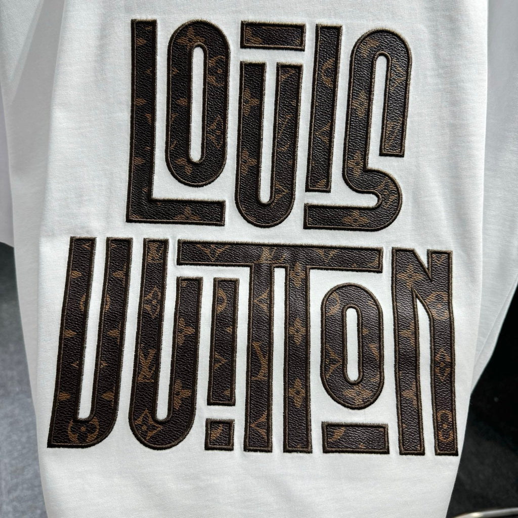 LV Round Neck Short Sleeve Shirt