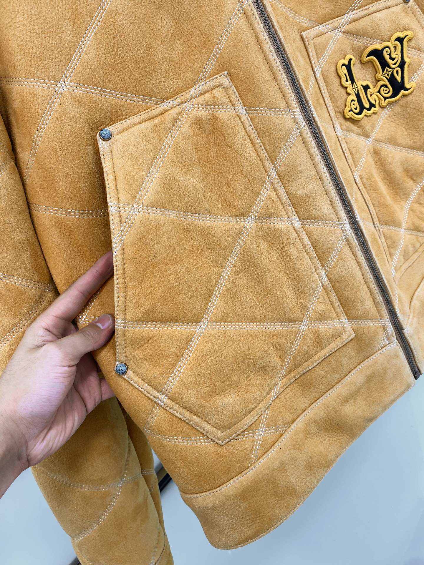 LV Shearling Jacket