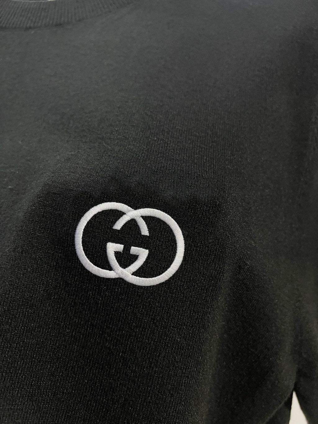 Gucci Cotton knit Crew Neck T-Shirt