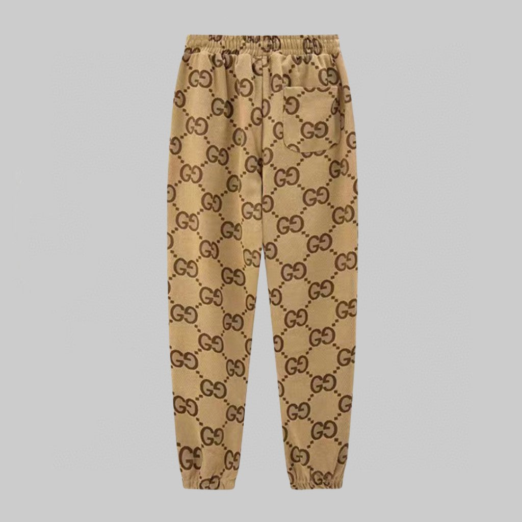 Gucci Double G Jacquard Jogger Casual Trousers