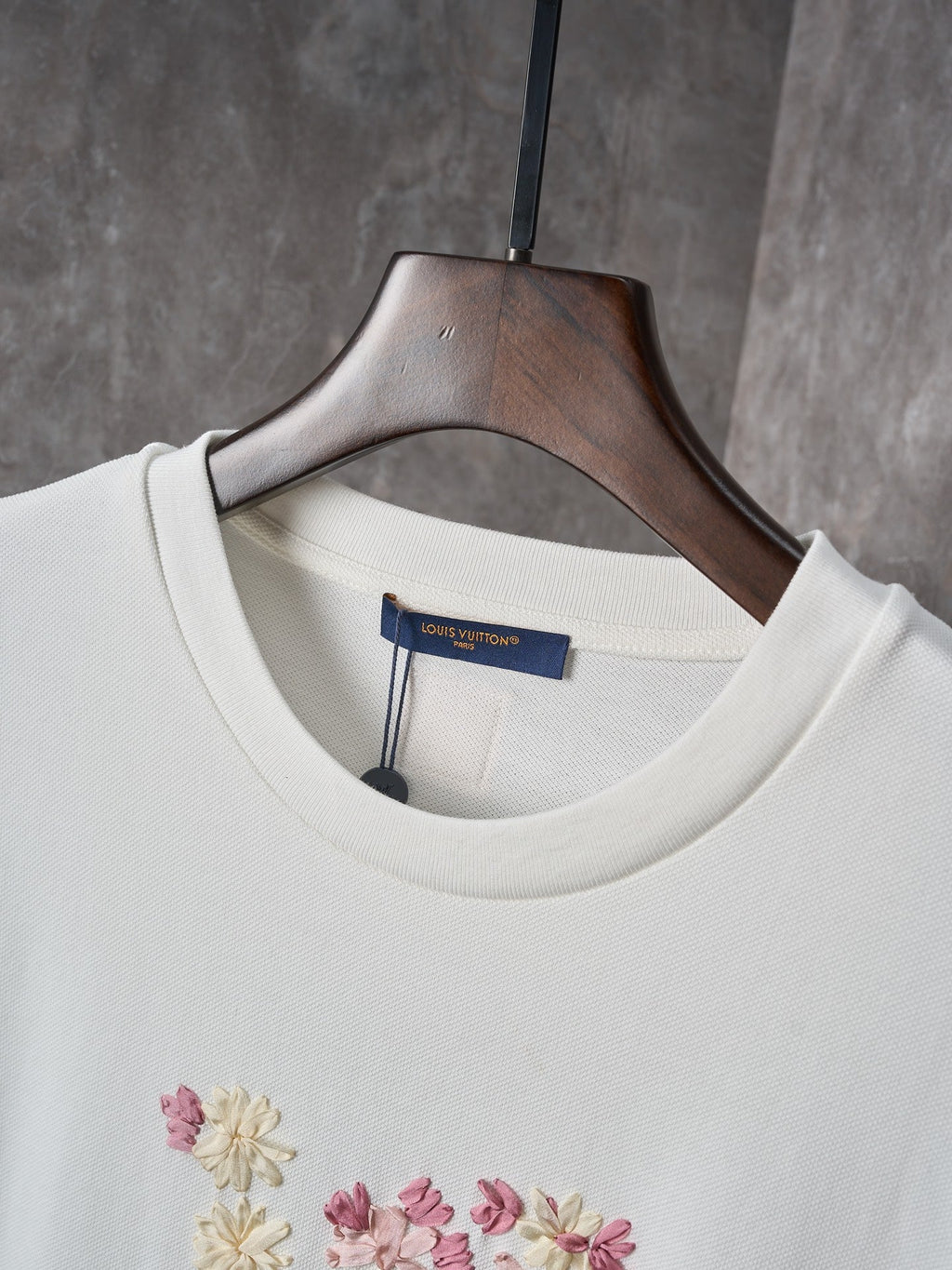 LV × Nigo Collab Cherry Bloss Embroidered T-Shirt