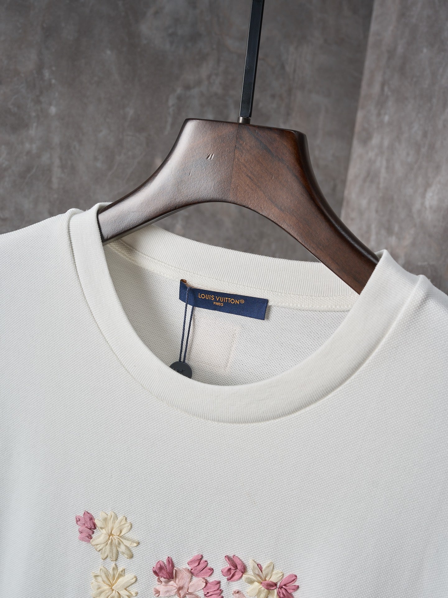 LV × Nigo Collab Cherry Bloss Embroidered T-Shirt