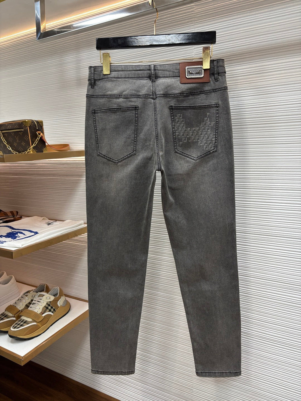 Fendi Fitted Denim Jeans