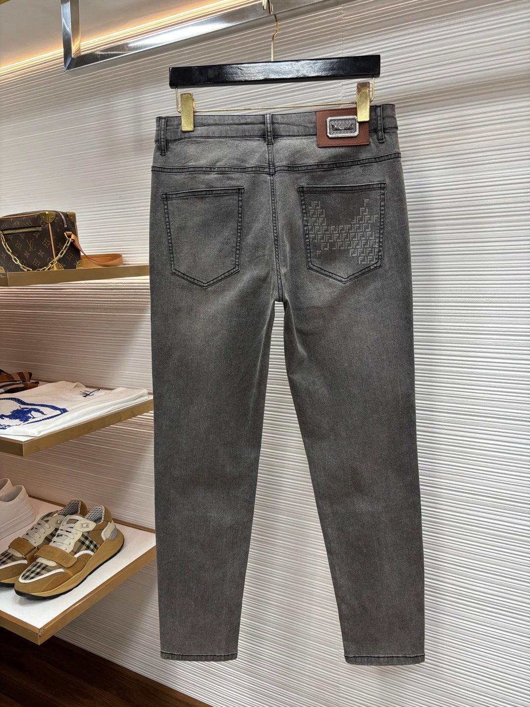 Fendi Fitted Denim Jeans