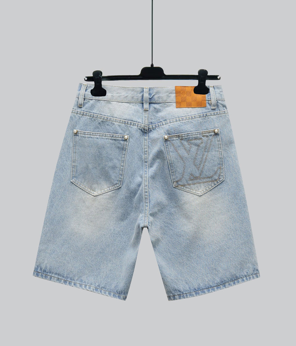 LV Denim Shorts