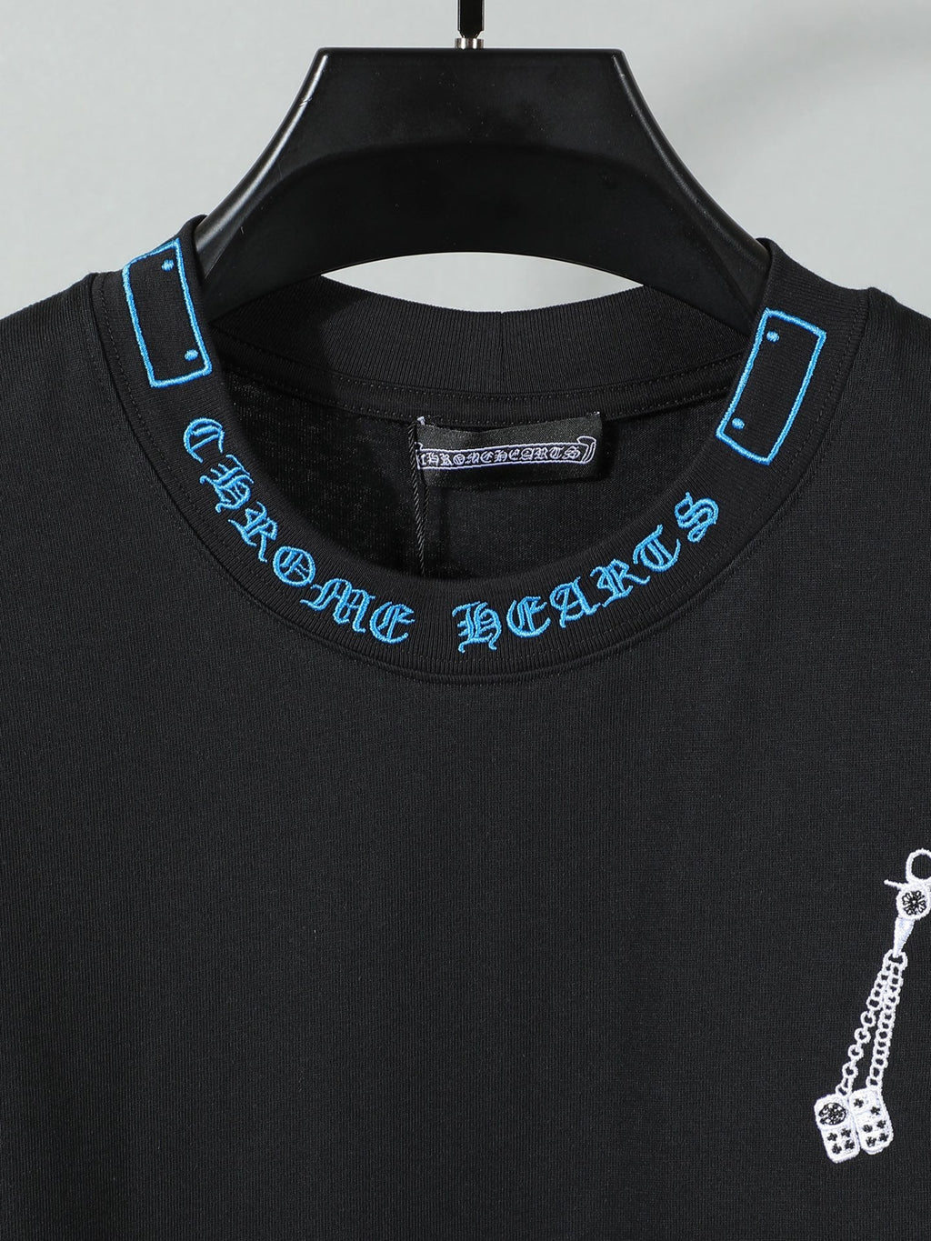 Chrome Heart Embroidered T-Shirt
