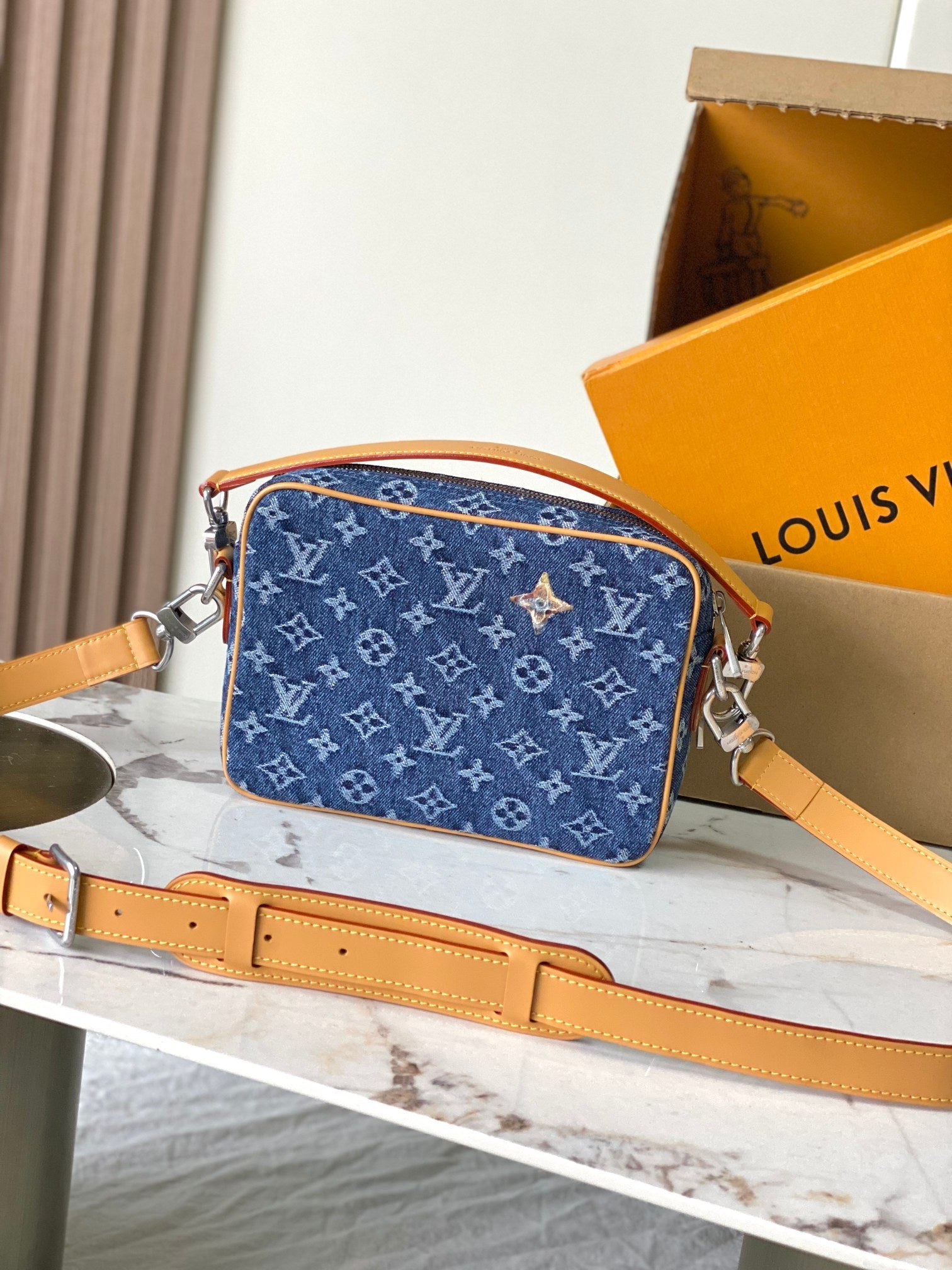 LV Denim Handbag