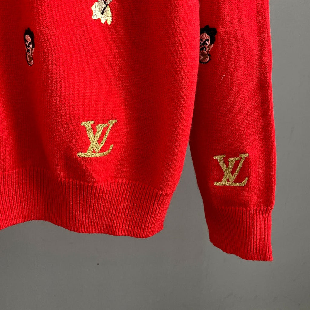 LV Jacquard Knit Sweater