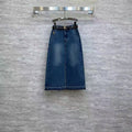Women LV Denim Skirt