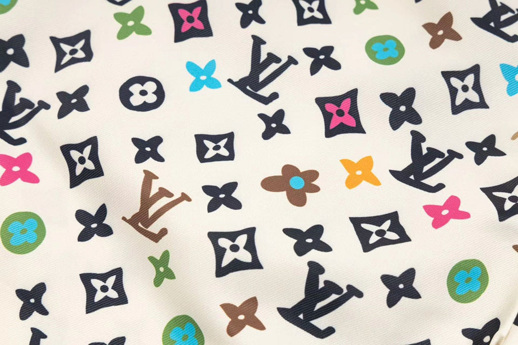 LV Mulberry Silk Shorts