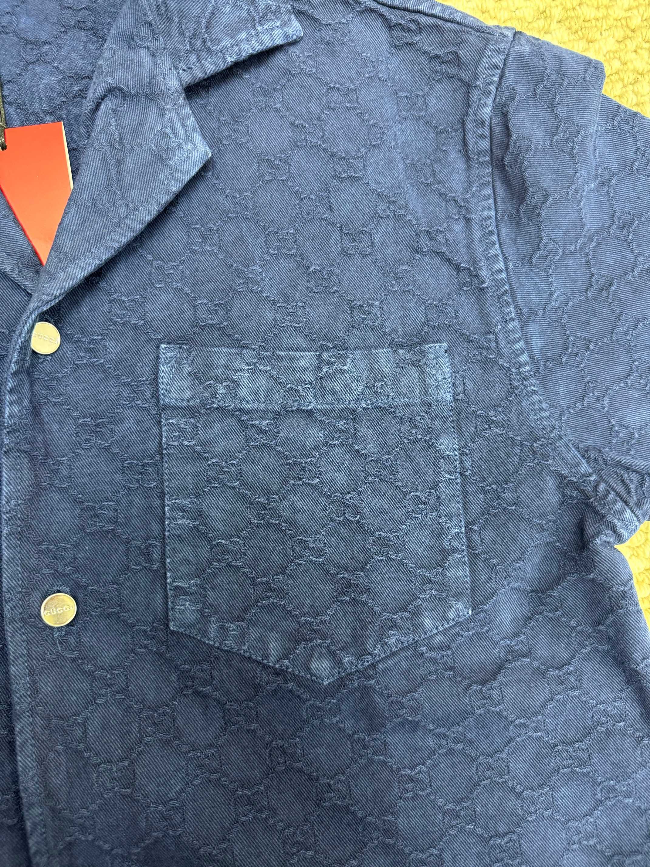 Gucci Denim Short Sleeve Shirt