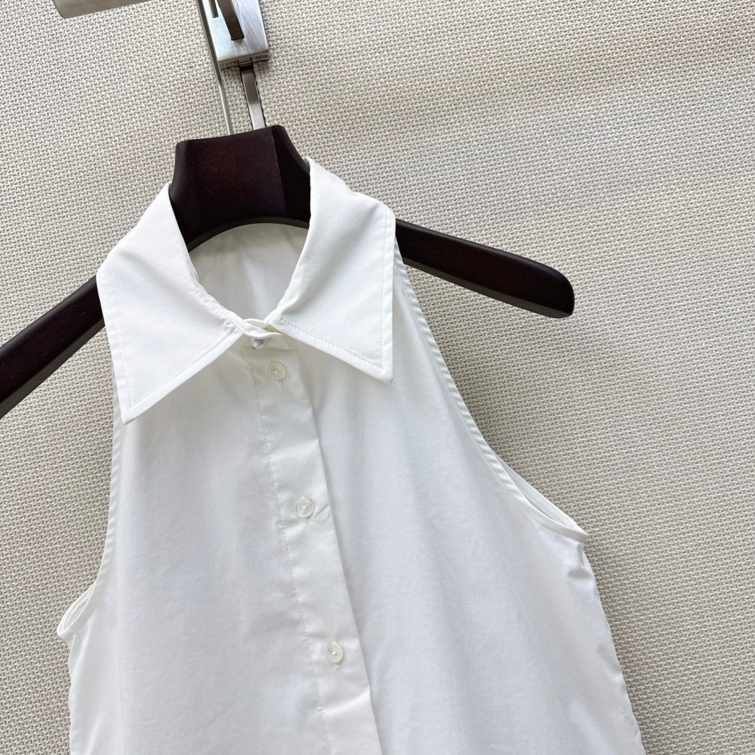 Chanel Sleeveless Shirt