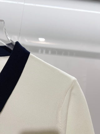 Fendi Double FF Monsters Eye Knit Polo Shirt