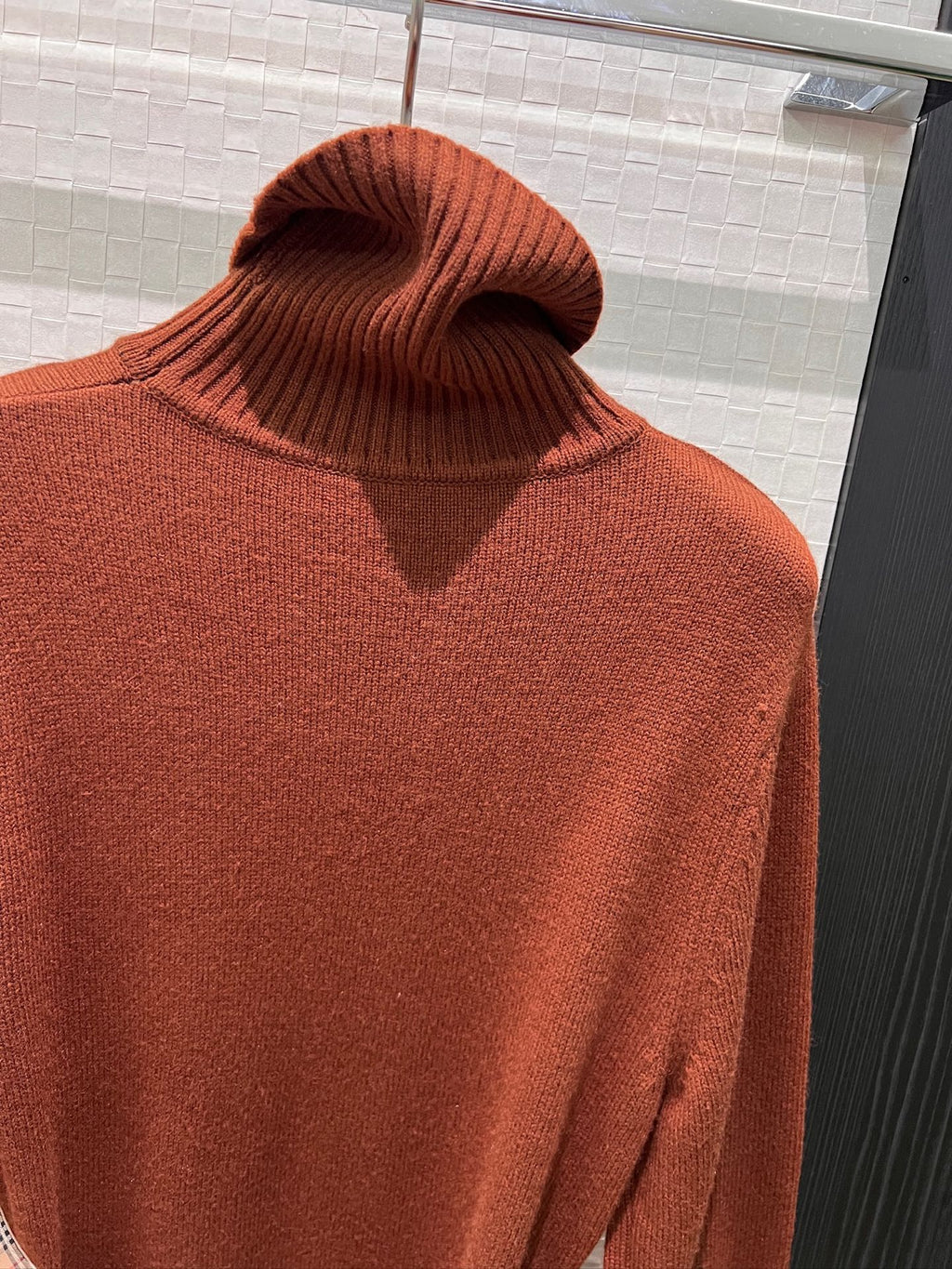 Women's Double Layered Turtleneck Knit