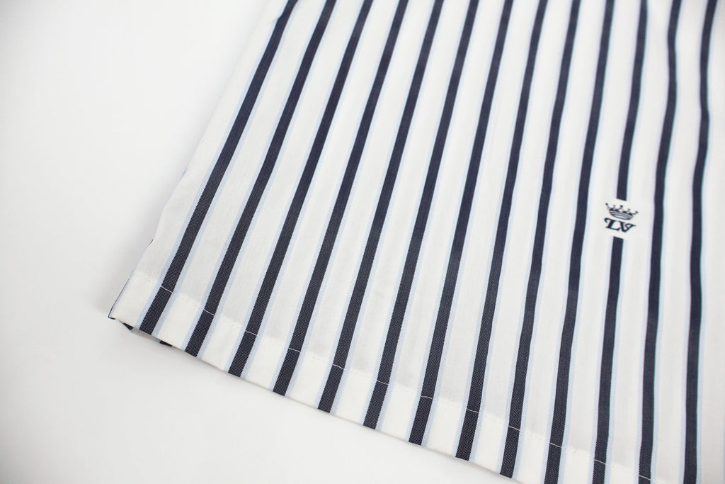 LV Striped Zipper Shirt