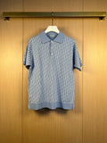Dior Oblique Knit Polo Shirt