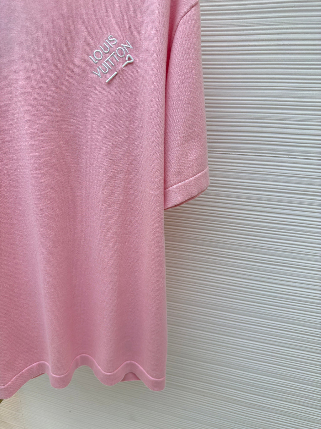 LV Embroidered Letter Pin T-Shirt