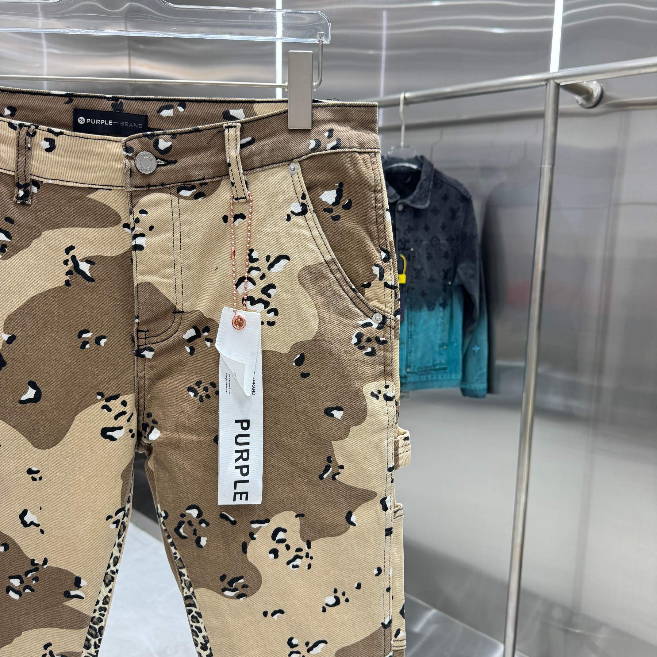 Purple Brand Camo Jeans