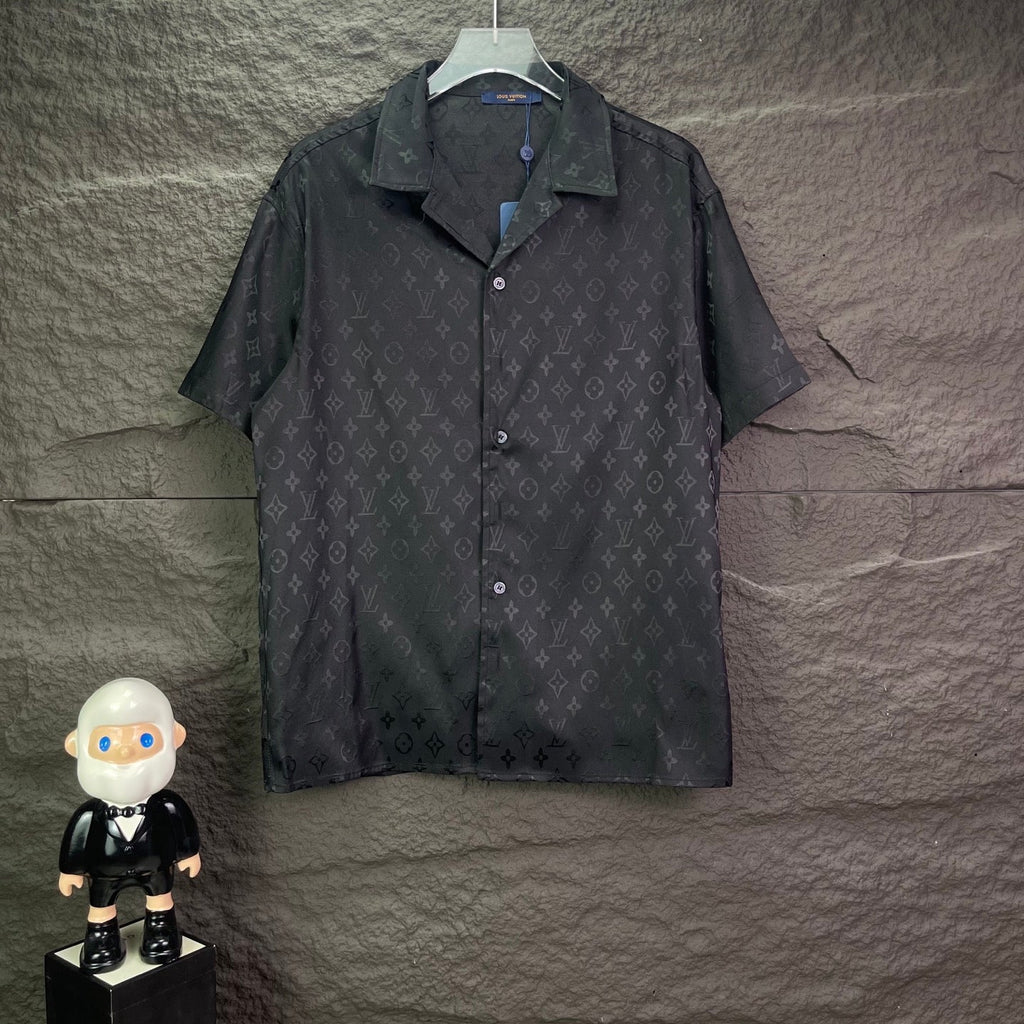 LV Jacquard Short Sleeve Shirt