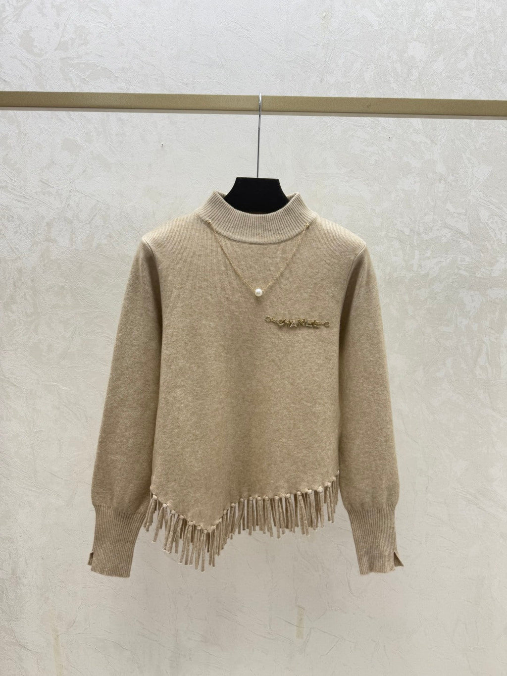 Chanel Women's Turtleneck Knitted long sleeve