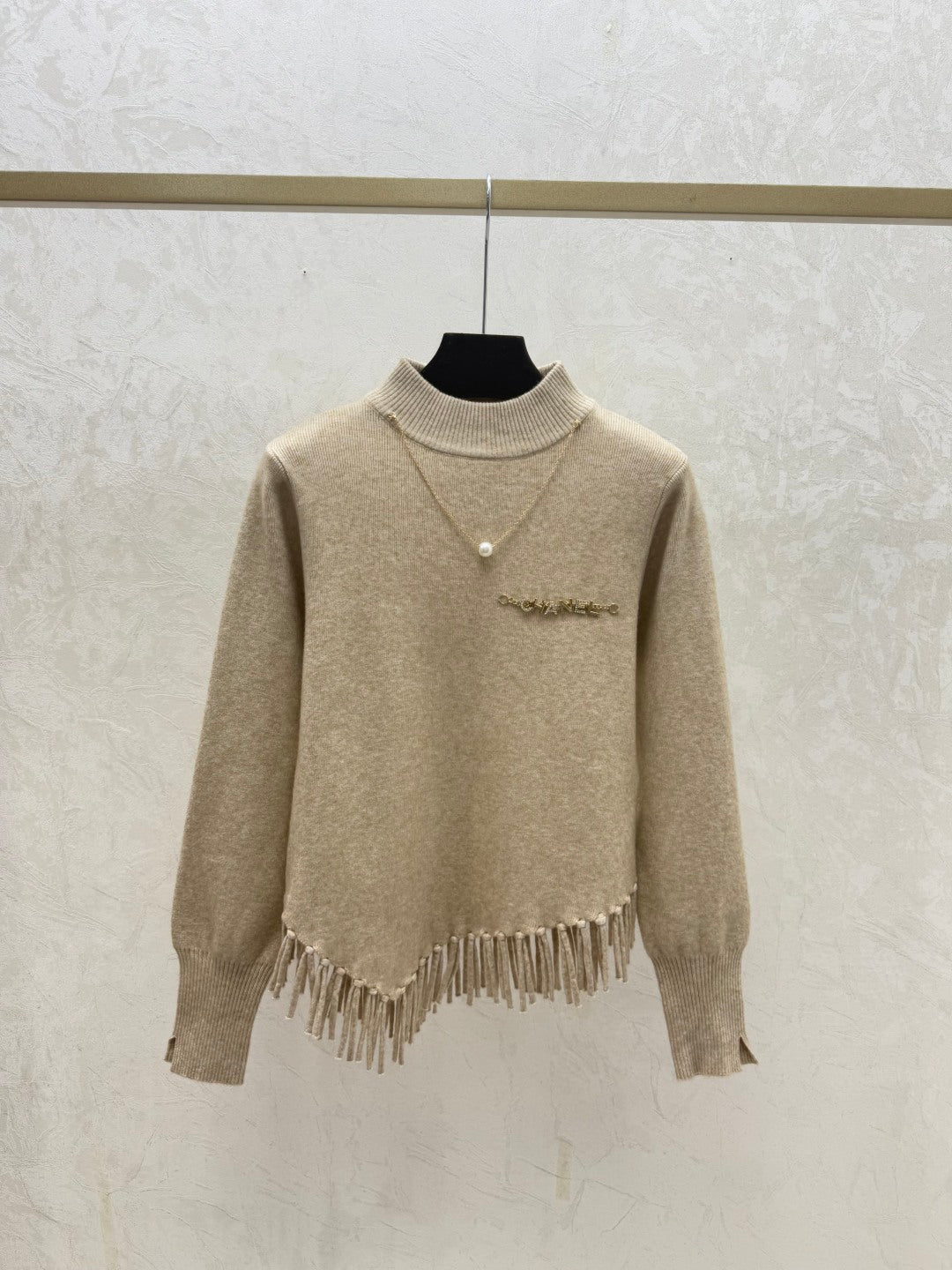 Chanel Women's Turtleneck Knitted long sleeve