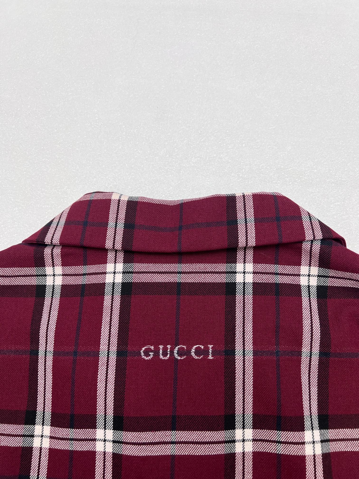 Gucci Plaid Shirt