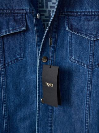 Fendi Denim Shirt Jacket