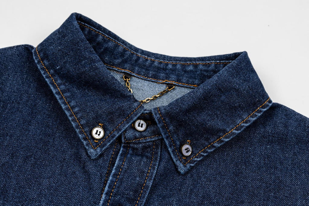 LV Denim Long Sleeve Shirt