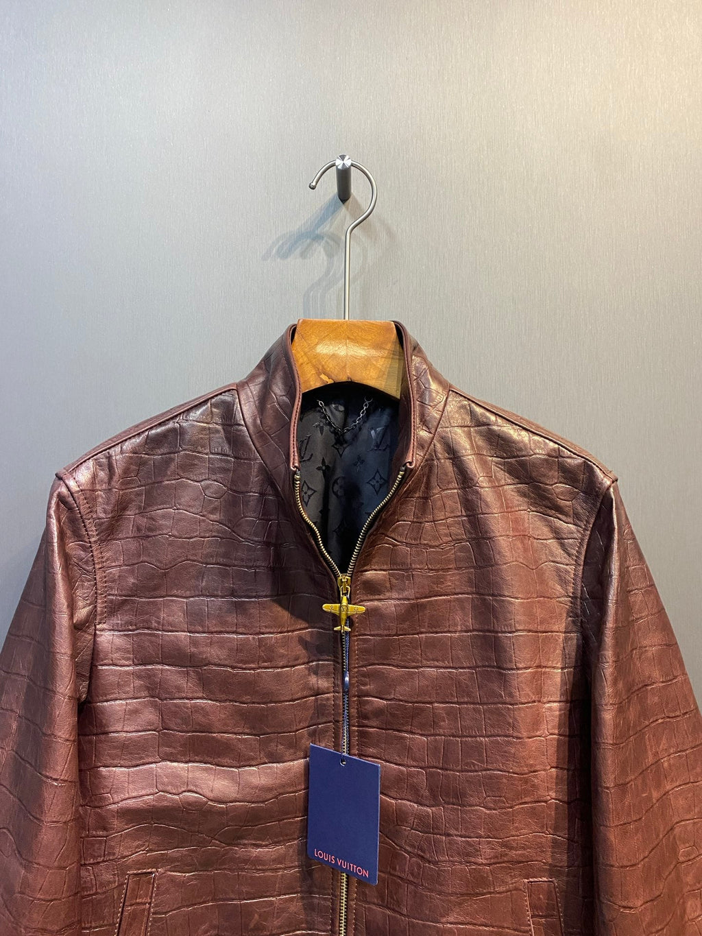 LV Stand Collar Flight Jacket