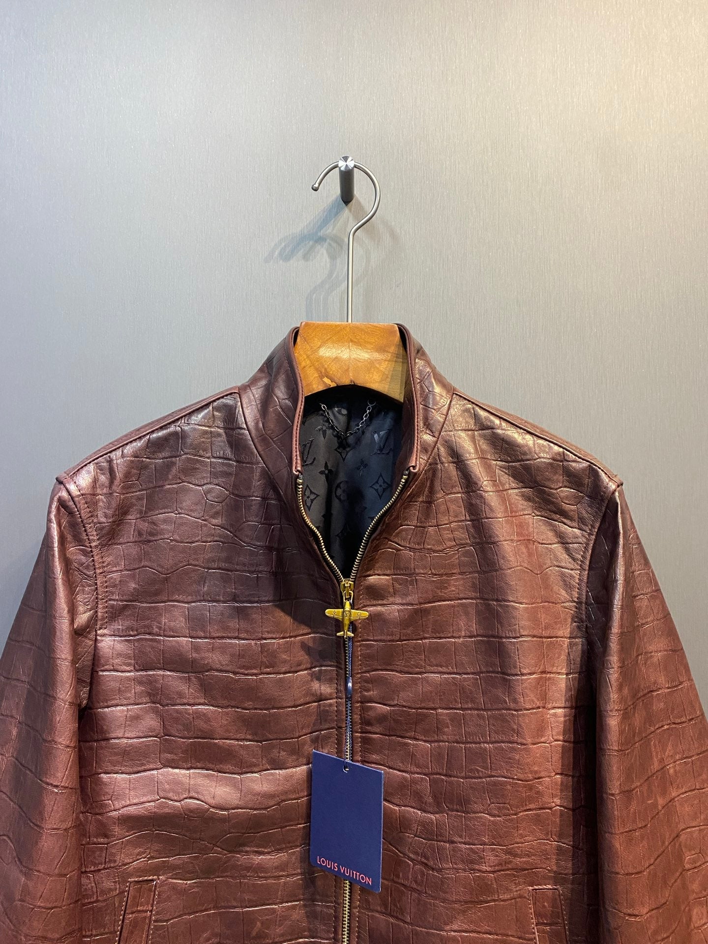 LV Stand Collar Flight Jacket