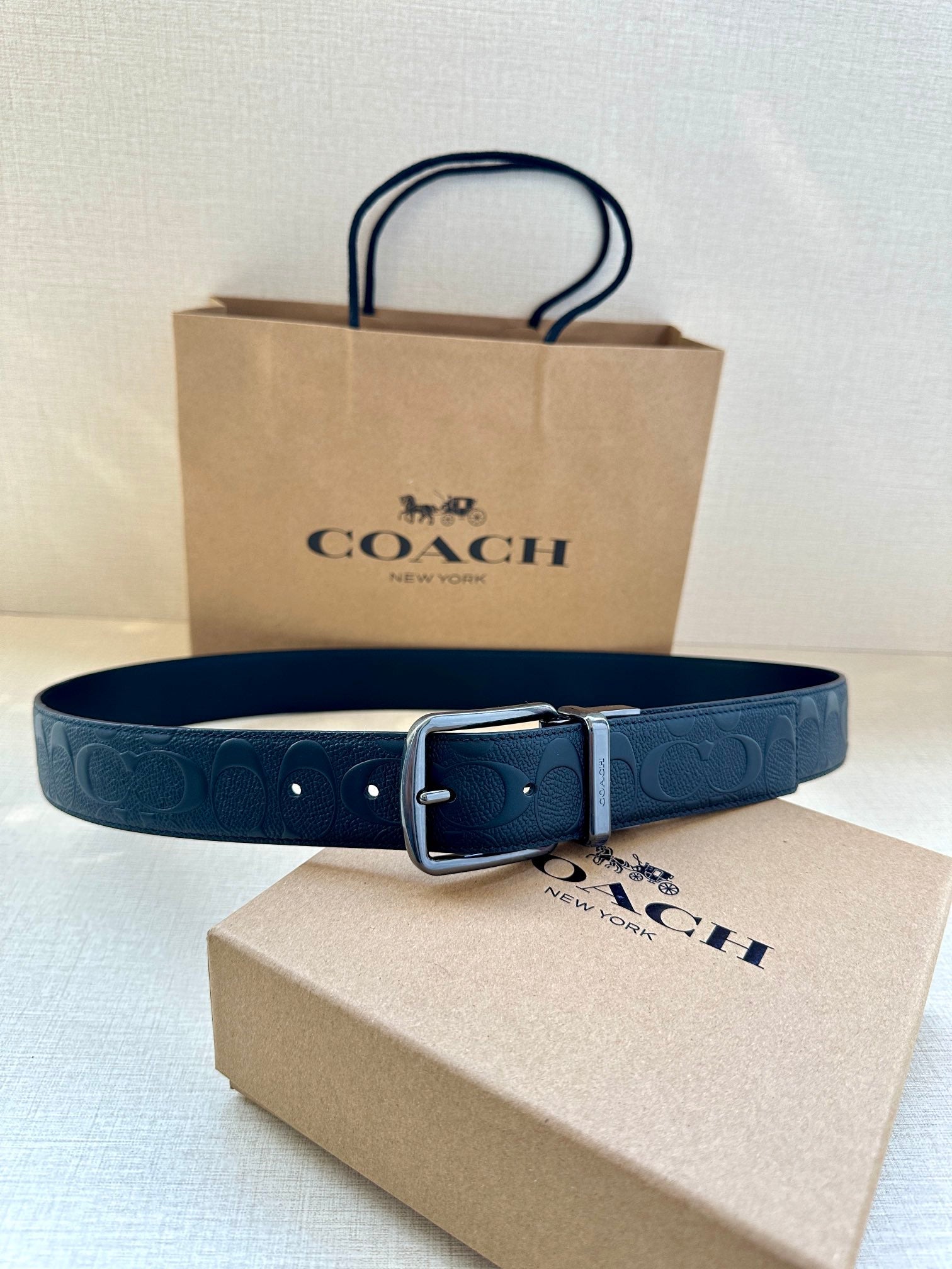 Coach Men Belt Reversible