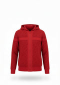 Red Reversible Christian Dior logo zip up hoodie Unisex