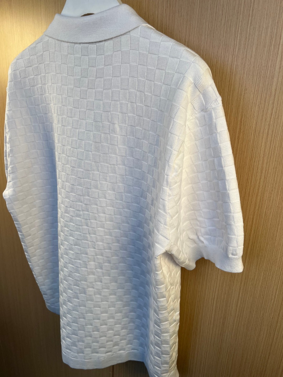 LV Jaquard Knit Short sleeve Polo Shirt