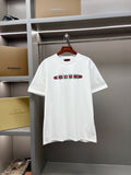 Gucci Ribbon Print Cotton T-Shirt
