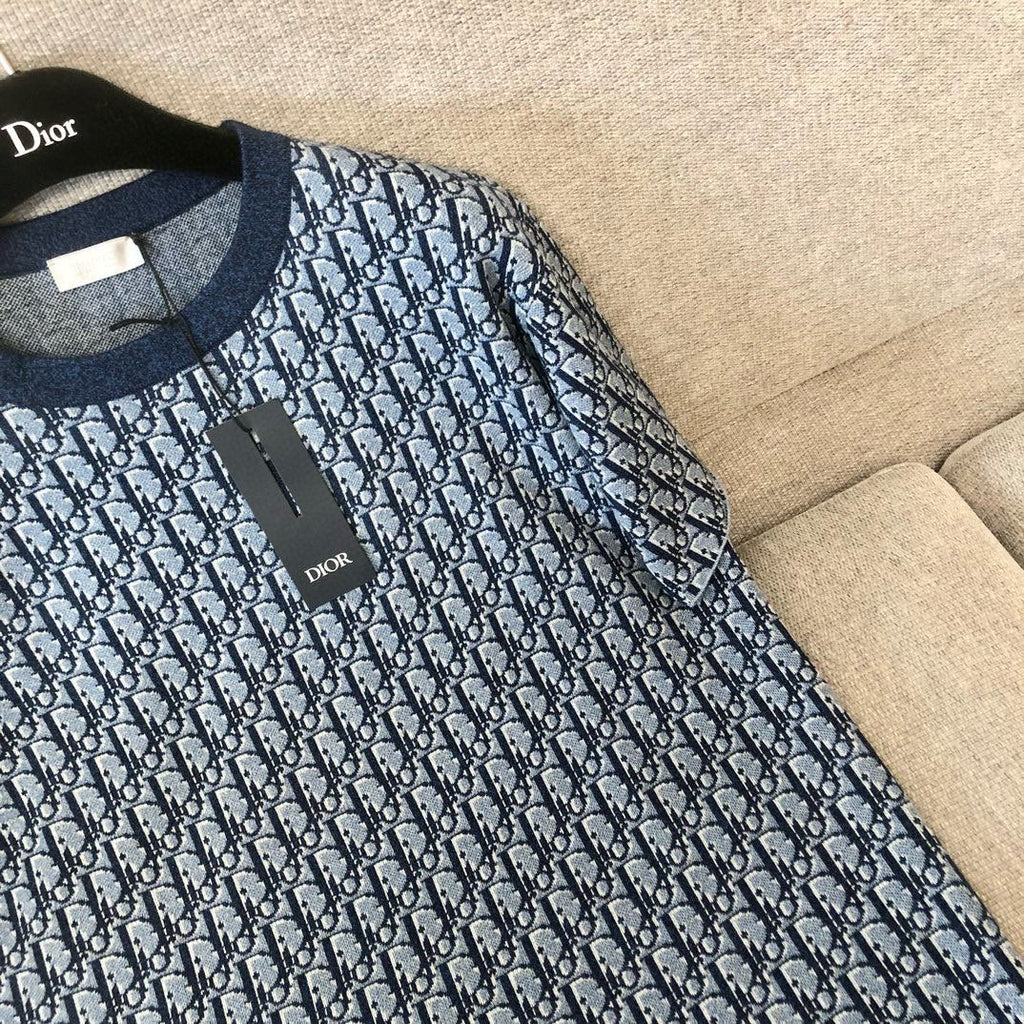 Dior Knit Crew Neck T-Shirt