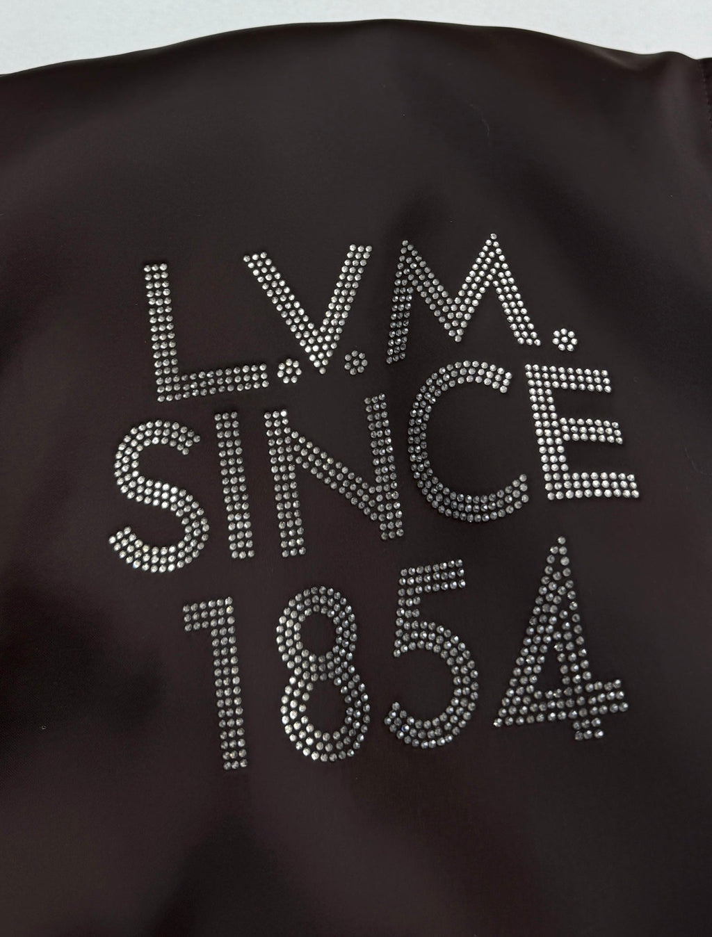 LV Rhinestone Letter Embriodery Bomber Jacke
