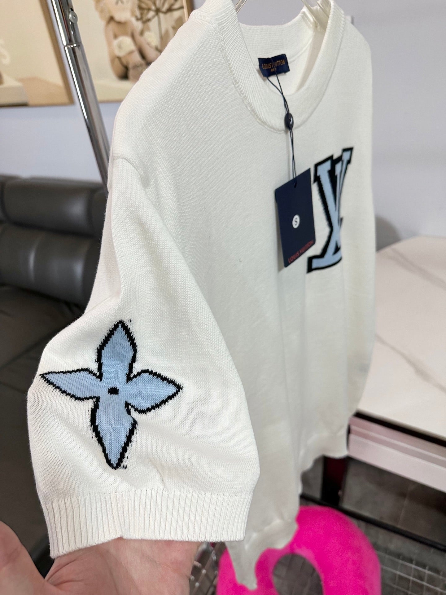 LV Crew Neck knit Shirt