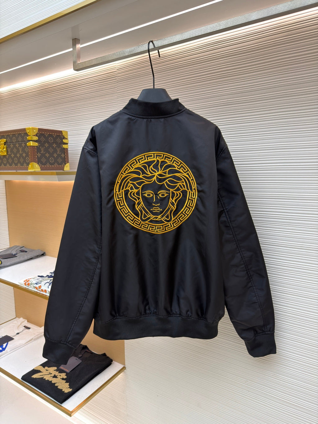 Versace Embroidered Mudusa Jacket